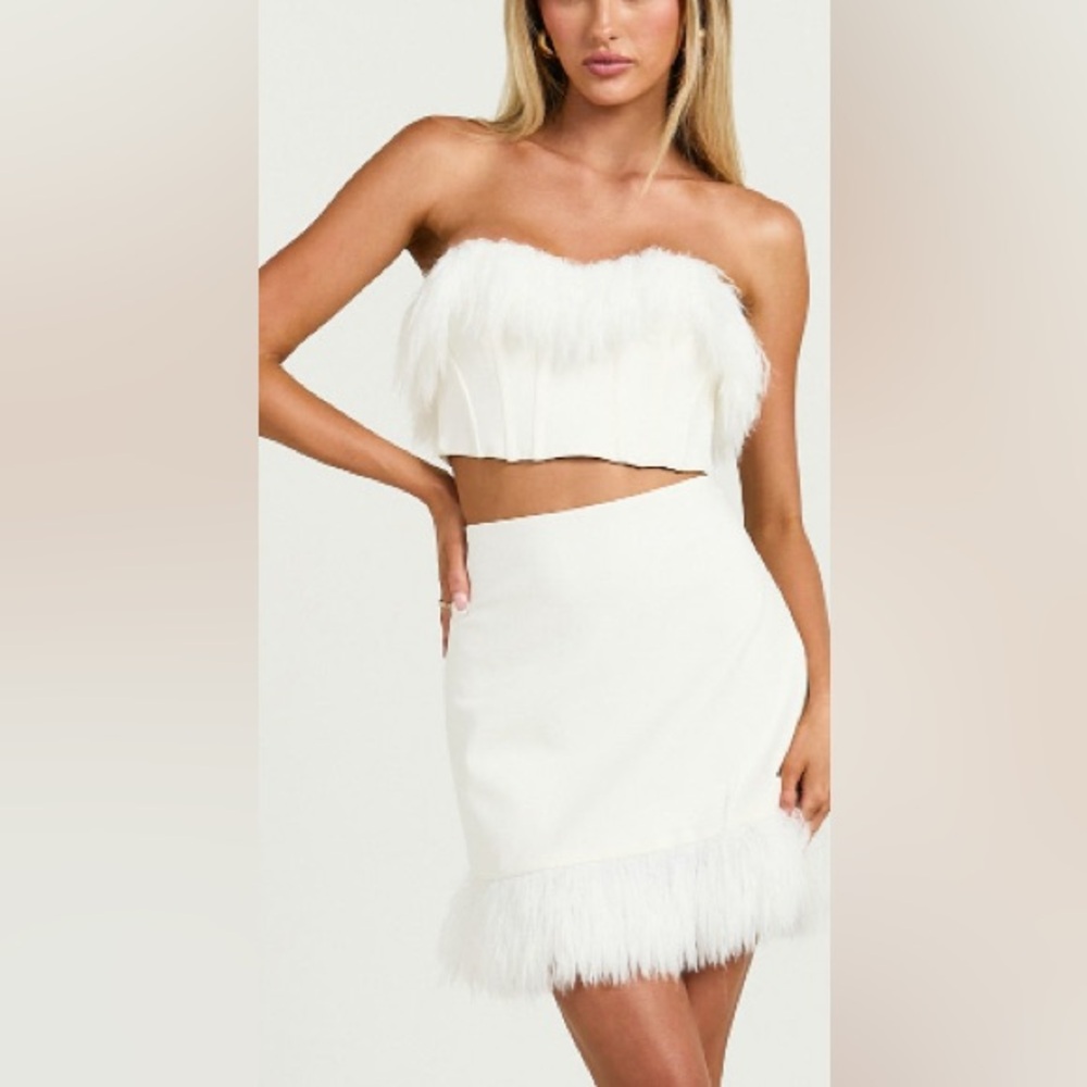 Showpo White Two Piece Set
